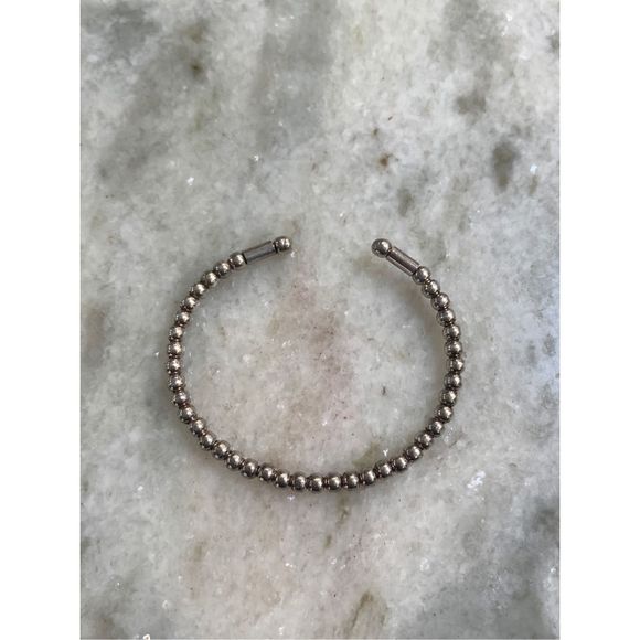 Silver Beaded Childs Bracelet #beaded  bracelet - Picture 2 of 5